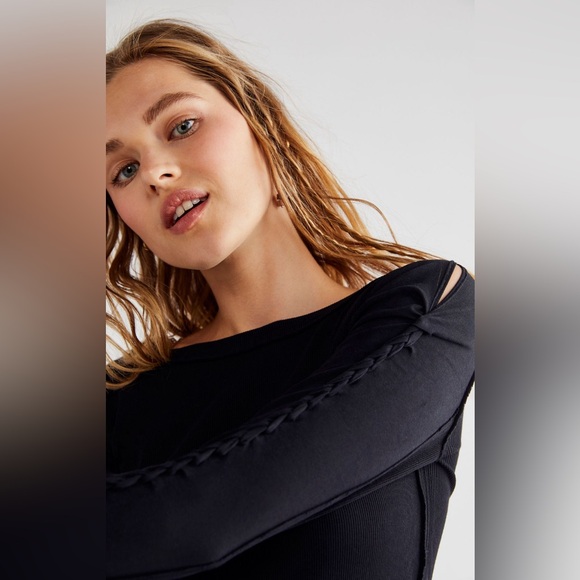 Free People Daisy Chain Cuff Tee - Picture 3 of 3